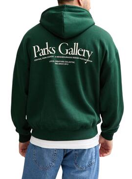Sudadera Only and Sons Park Gallery verde para hombre