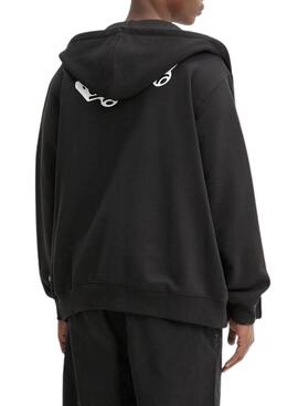 Sudadera Vans Style 76 negro para hombre