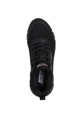 Zapatillas Skechers Bobs Flex Waterproof negro para mujer