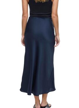 Falda Vila Viellette azul para mujer
