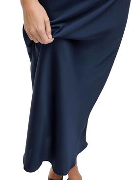 Falda Vila Viellette azul para mujer