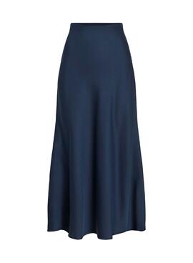 Falda Vila Viellette azul para mujer