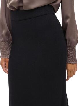 Falda Vila Viril negro para mujer