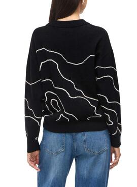 Jersey Vila Vitif negro para mujer