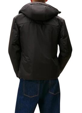 Anorak Tommy Jeans Poly negro para hombre