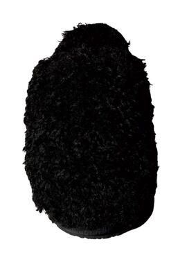 Zapatillas Calvin Klein Close Slipper Fur negro para mujer