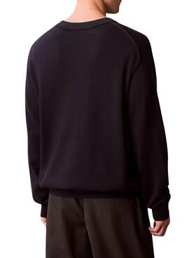 Jersey Calvin Klein Ez Cotton azul marino para hombre