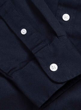 Camisa Carhartt WIP Madison azul marino para hombre