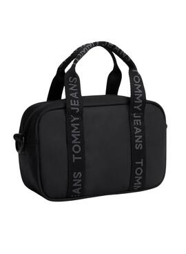 Bolso Tommy Jeans Daily Crossover negro para mujer