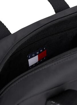Bolso Tommy Jeans Daily Crossover negro para mujer