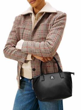 Bolso Tommy Hilfiger mini tote negro para mujer