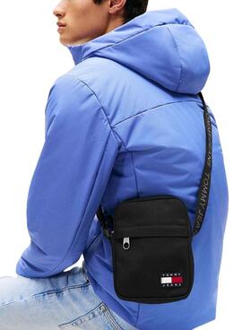 Bolso Tommy Jeans Reporter negro para hombre
