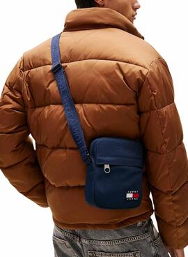 Bolso Tommy Jeans Reporter azul marino para hombre
