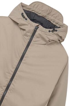 Parka Mayoral Caliza beige para niño
