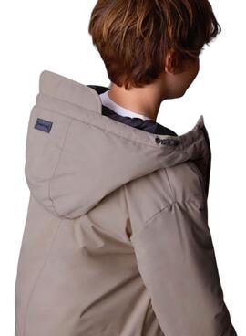 Parka Mayoral Caliza beige para niño
