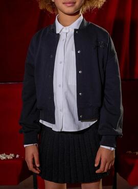 Bomber Mayoral negro para niña