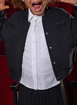 Bomber Mayoral negro para niña