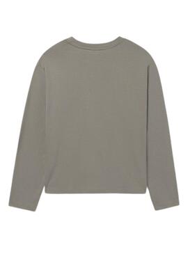 Camiseta Mayoral Endless Possibilities verde para niño