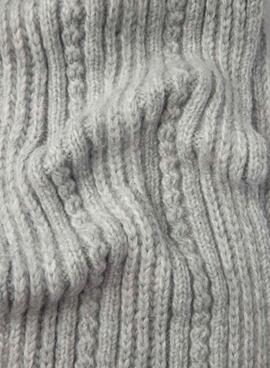 Bufanda Pepe Jeans Skyler gris para niña