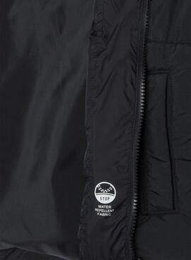 Cazadora acolchada Pepe Jeans Cash negro para niño