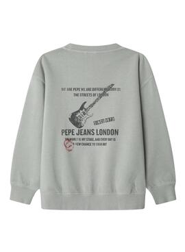 Sudadera Pepe Jeans Gyo gris para niño