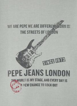 Sudadera Pepe Jeans Gyo gris para niño