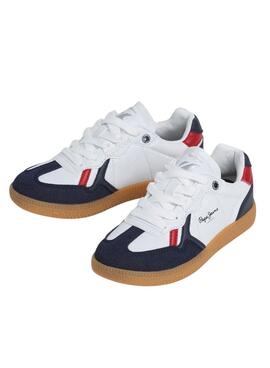 Zapatillas Pepe Jeans Ball One blanco para niño