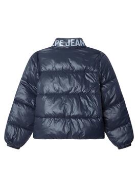 Cazadora acolchada Pepe Jeans Essie azul para niña