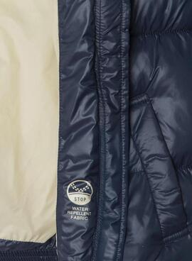 Cazadora acolchada Pepe Jeans Essie azul para niña