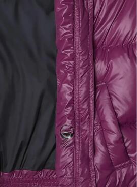 Cazadora Pepe Jeans Essie acolchada morado para niña