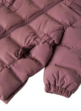 Abrigo acolchado Name It Musk rosa para niña