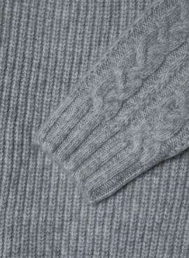 Jersey Pepe Jeans Baela gris para niña