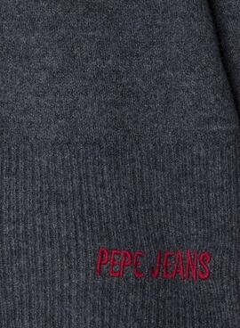 Jersey Pepe Jeans Bibby gris oscuro para niña