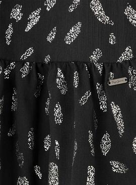 Vestido Pepe Jeans Zizy negro para niña