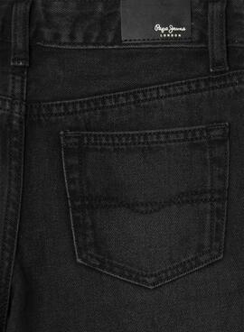Pantalón Pepe Jeans Wide Leg negro para niña
