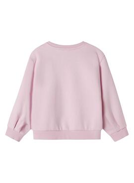 Sudadera Name It Fovi rosa para niña