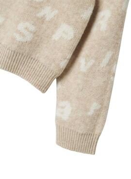 Jersey Name It Foline beige para niña