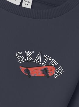 Sudadera Name It Natasya azul para niña