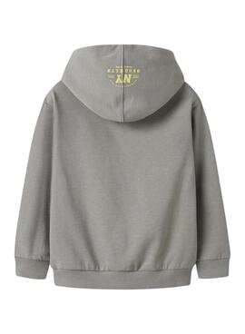 Sudadera Name It Molaf gris para niño