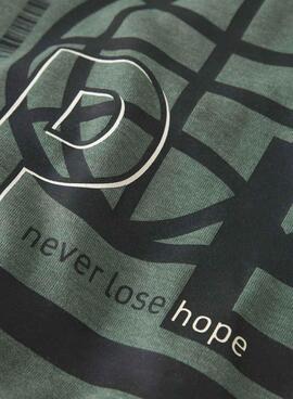 Sudadera Name It Molaf verde para niño