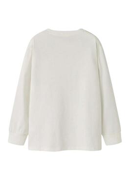 Camiseta Name It Mobay blanco para niño