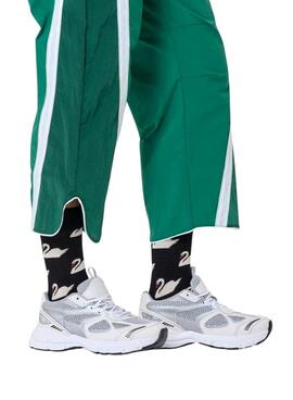 Calcetines Happy Socks Swan negro para mujer y hombre