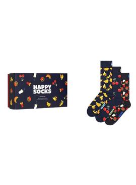 Gift Set Happy Socks tres pares para mujer y hombre