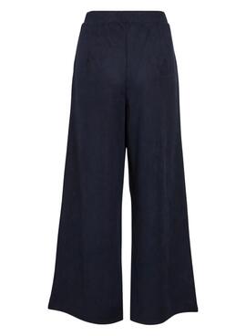 Pantalón Vila Visudas ancho marino para mujer