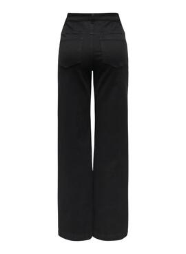 Pantalón vaquero Only Madison Royal negro para mujer