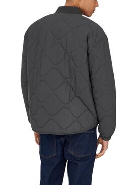 Cazadora Only and Sons Wren acolchada gris para hombre