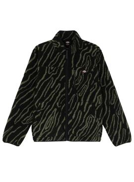 Forro Polar Dickies Mount Hope estampado negro para hombre