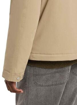 Cazadora Dickies forrada Eisenhower beige para hombre