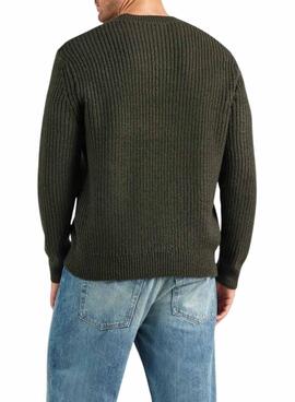 Jersey Only ans Sons Rolf Relaxed verde para hombre