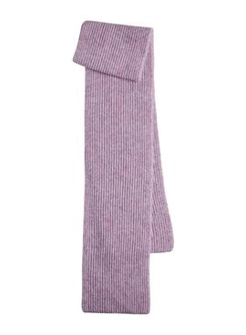 Bufanda Pieces Milla malva para mujer